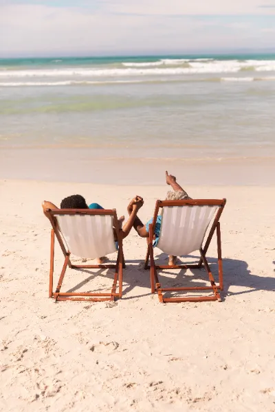 couple at the beach