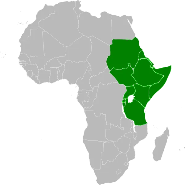 map of east africa